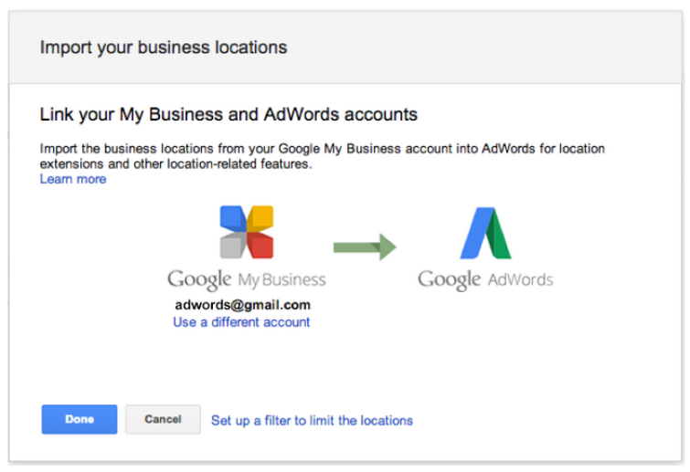 Możliwość połączenia konta Google Moja Forma i Google AdWords (14.07.2014)