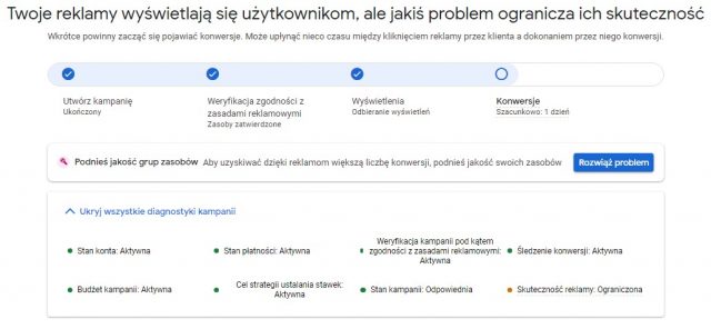 Statystyki diagnostyczne