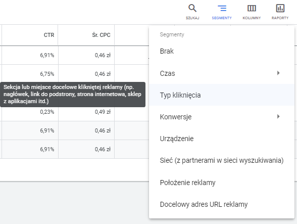 Jak NIE czytać raportu skuteczności linków do podstron