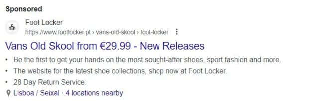 Testy nowego wyglądu reklam tekstowych