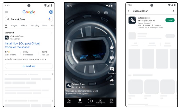 Ulepszenia kampanii promujących aplikacje