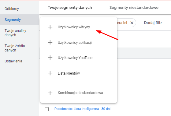 Listy remarketingowe w oparciu o konwersje w Google Ads