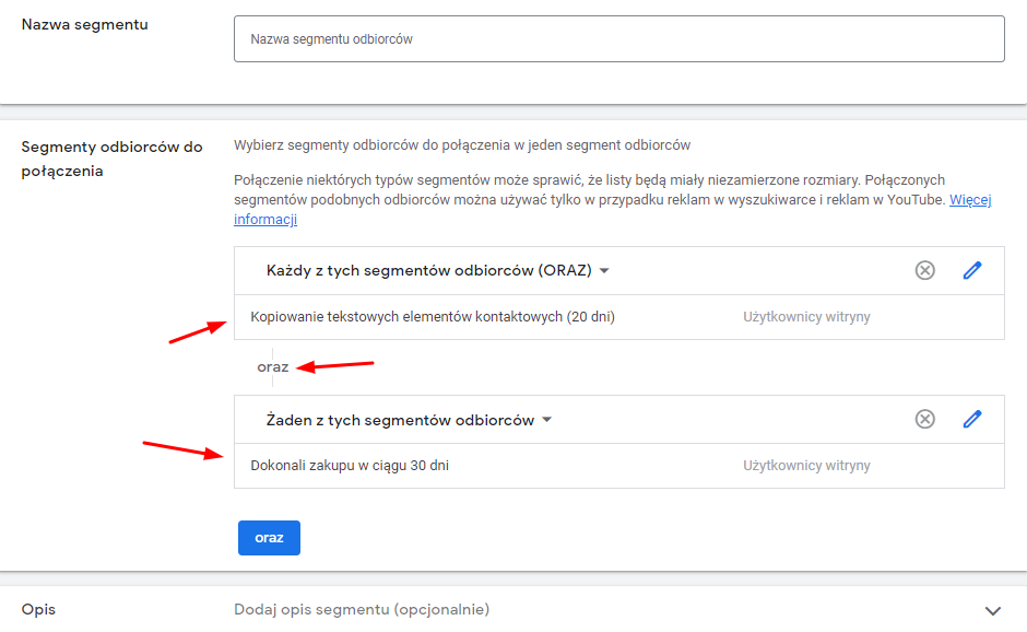 Listy remarketingowe w oparciu o konwersje w Google Ads