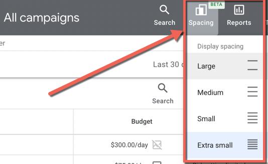 Możliwość dostosowania odstępów miedzy wierszami