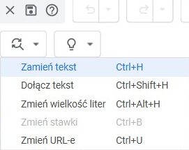 Edytor Google Ads – przydatne funkcje - szybka zmiana elementów tekstowych w reklamie (część 5)