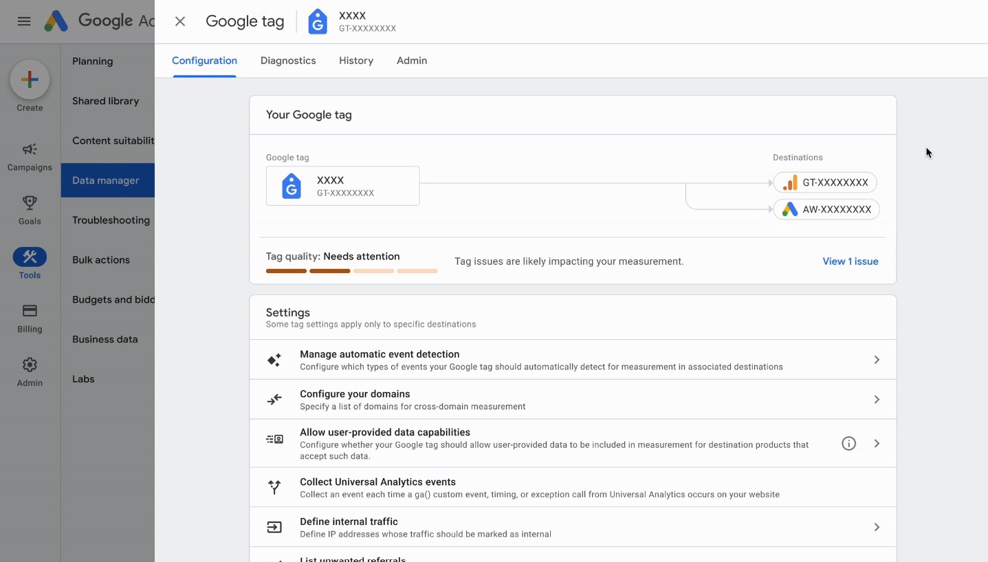 Nowe narzędzia - diagnostyka tagów i nowa konfiguracja zarządzania zgodami