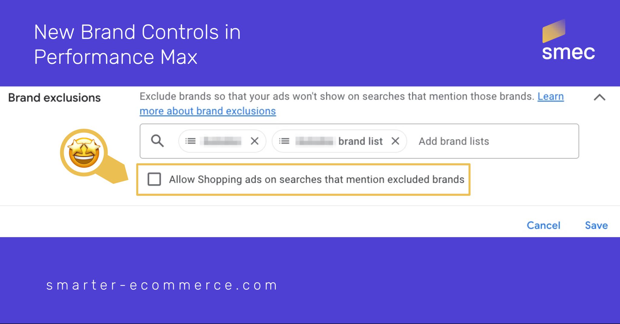 Zezwolenie na reklamy produktowe w wyszukiwaniach, które wspominają wykluczone marki