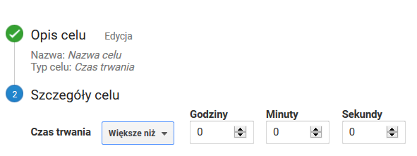 Czas trwania sesji jako konwersja w Google Analytics 4
