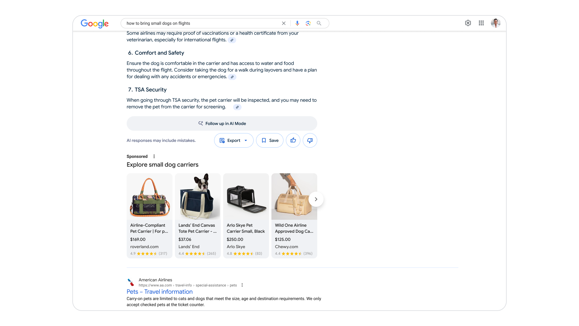 Reklamy Google Ads trafiają do AI Mode i AI Overviews na desktopie