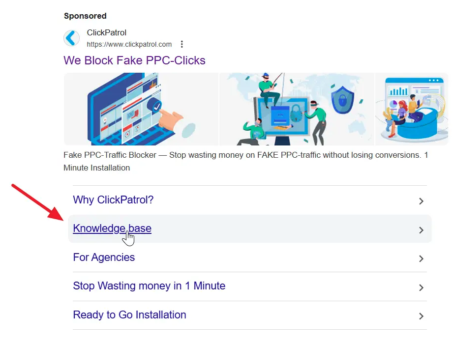 Google testuje podkreślanie linków do podstron w reklamach tekstowych