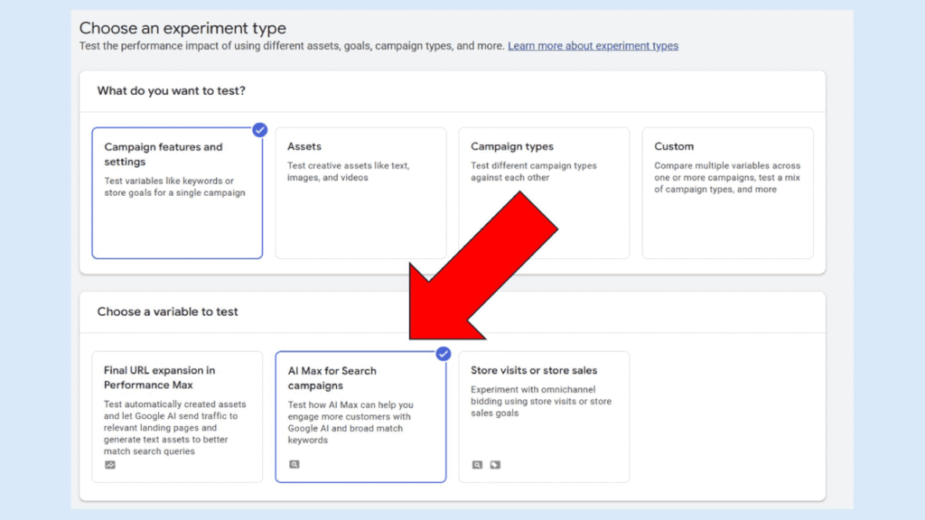 Google Ads wprowadza eksperymenty AI Max dla kampanii w sieci wyszukiwania