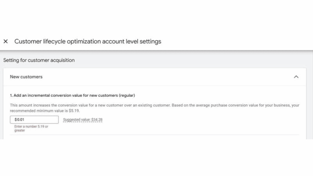 Google usuwa możliwość ustawienia wartości $0,01 dla nowych klientów