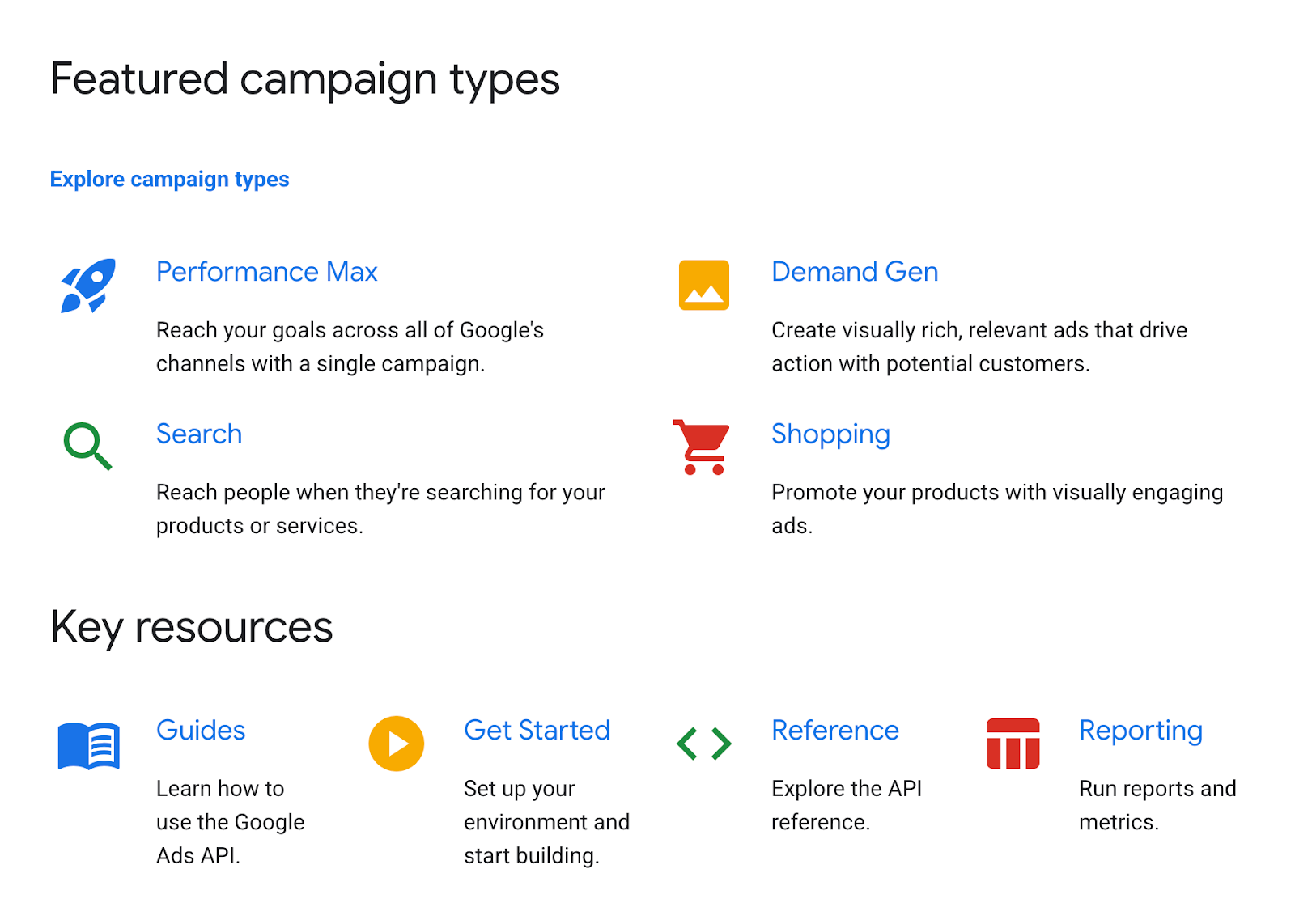 Google Ads API - duża aktualizacja dokumentacji