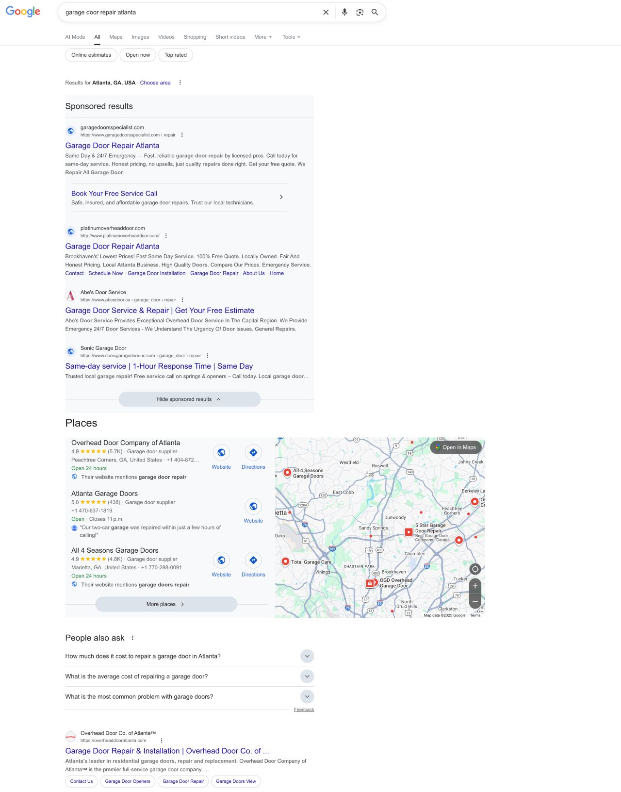 Google testuje szare tło dla wyników sponsorowanych w wyszukiwarce