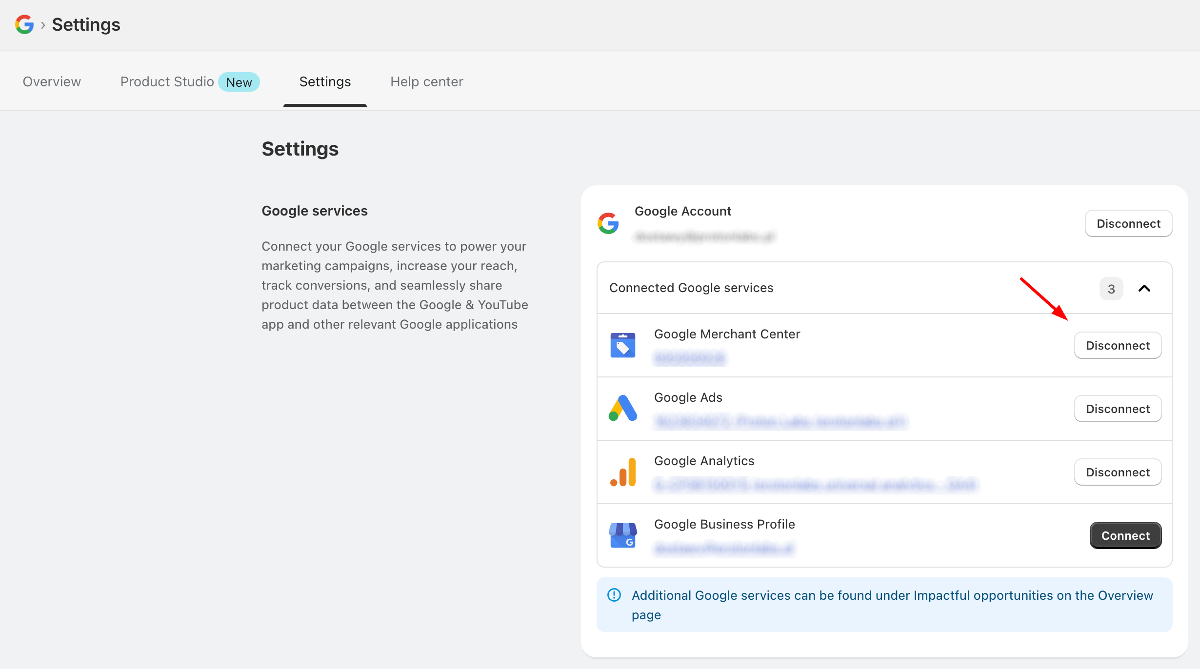 Shopify - jak przejść z Content API na Merchant API w Google Merchant Center