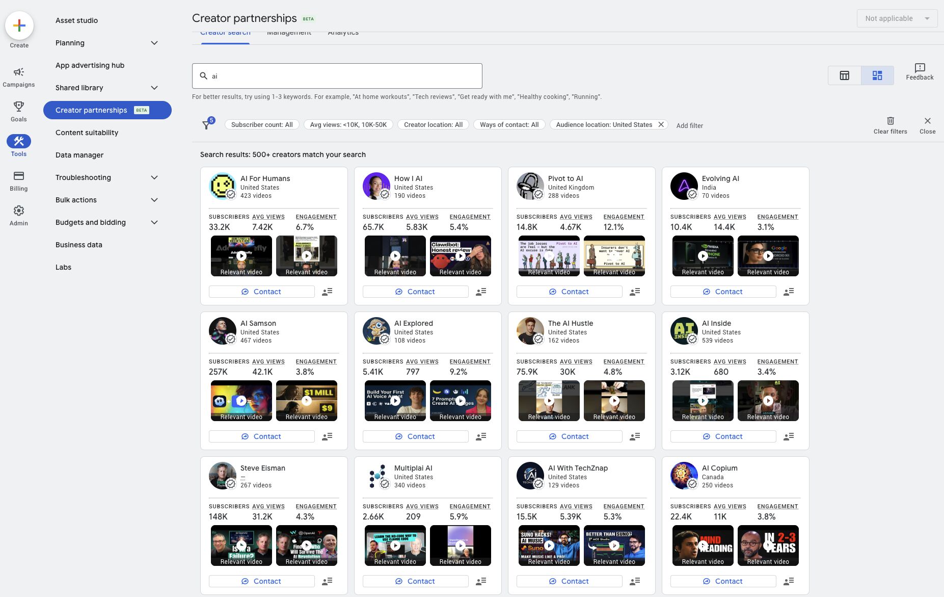 Google rozszerza Creator Partnerships (Współpraca z twórcami) - teraz to darmowa platforma influencer marketingu