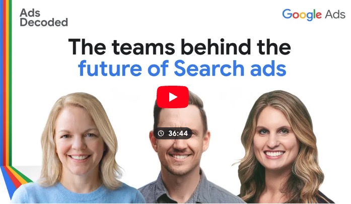 Ads Decoded, odcinek 3 - jak Google zmienia doświadczenie reklam w wyszukiwarce