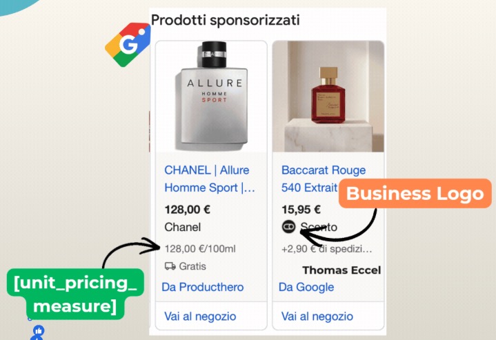 Nowe elementy feedu produktowego widoczne w Google Shopping