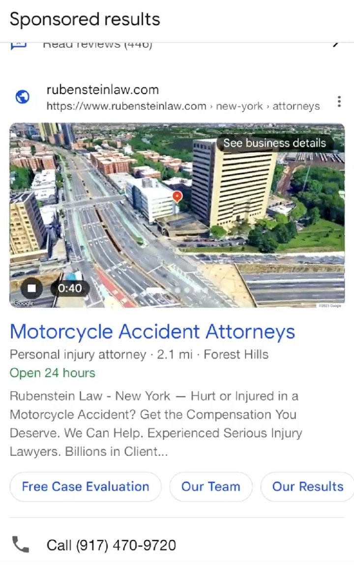 Wideo z Immersive View w reklamach Google Ads