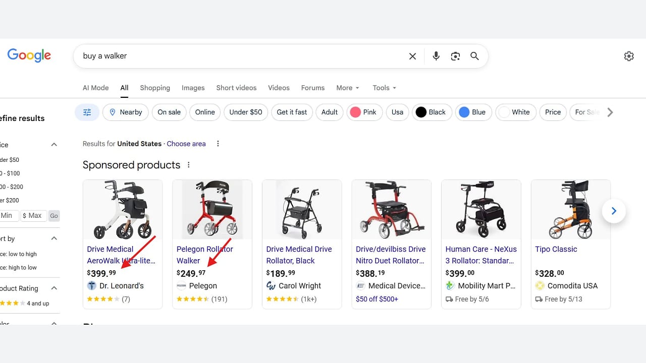 Nowy sposób prezentacji cen w reklamach produktowych