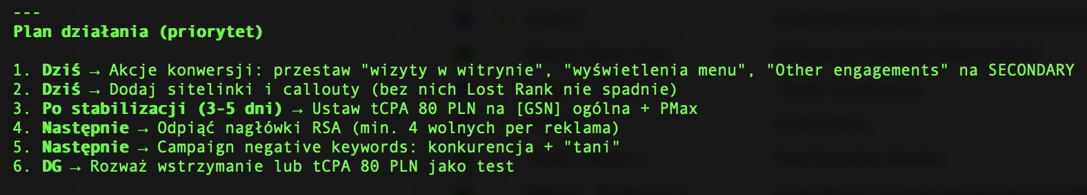 BDOS.ai - narzędzie AI do zarządzania kampaniami Google Ads - zalety, wady i moja subiektywna opinia