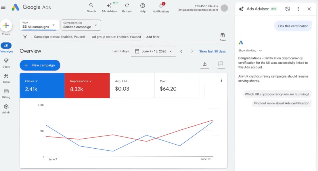 Google Marketing Live 2026 - Instant certifications
