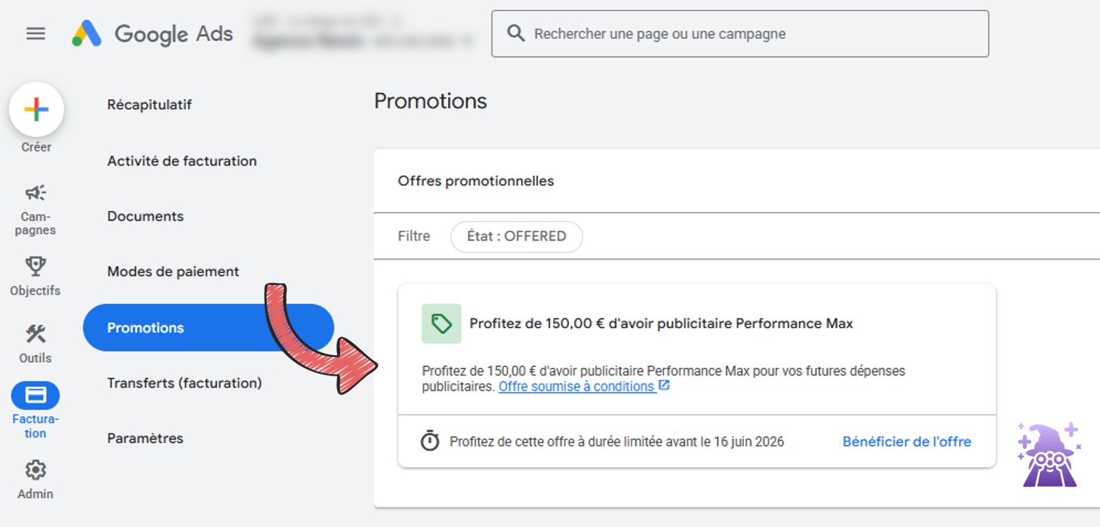 150 euro od Google za uruchomienie kampanii Performance Max
