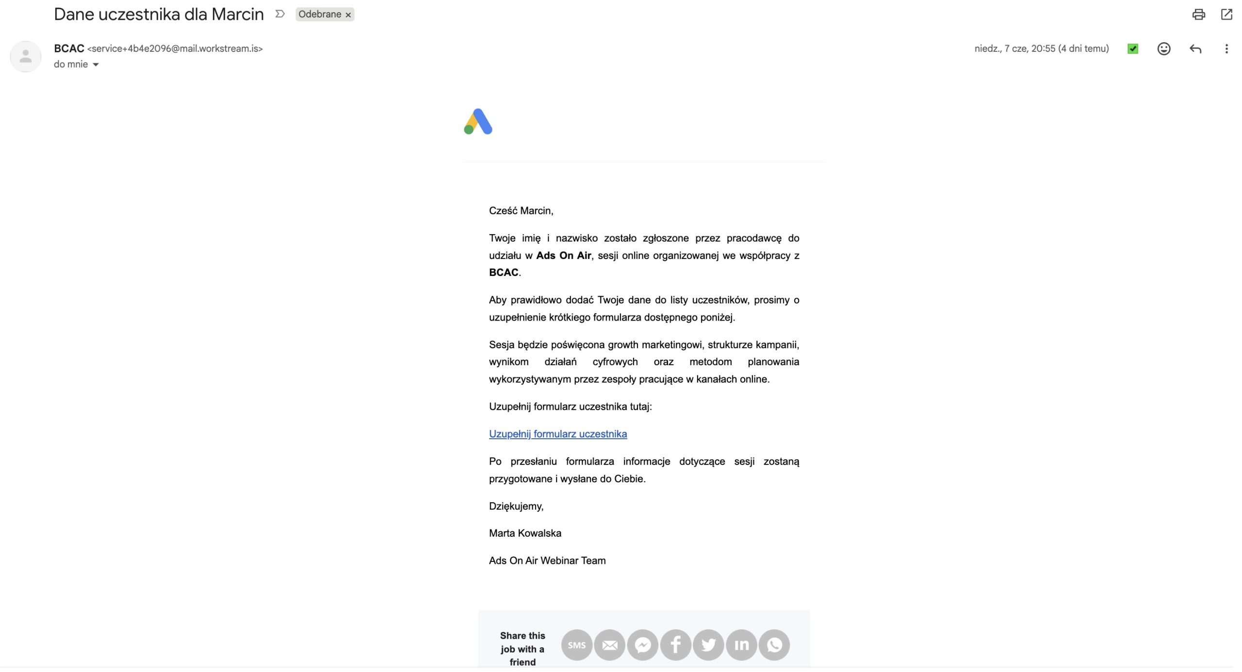 Nowa fala phishingu w Google Ads