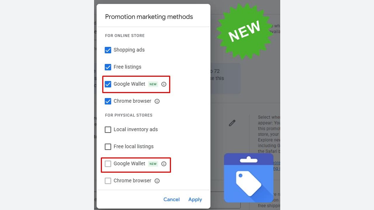 Google przebudował układ konfiguracji promocji w Merchant Center