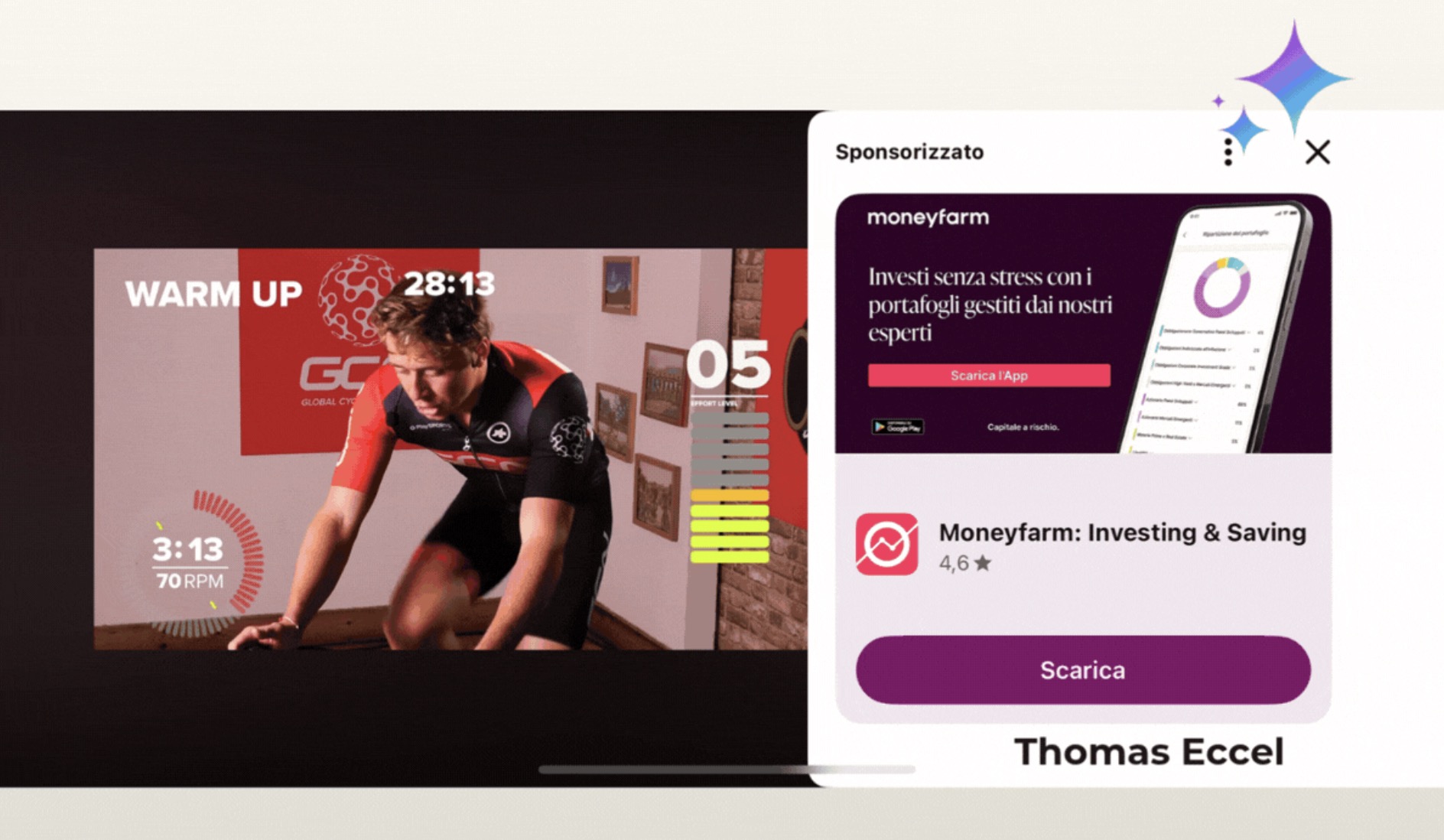 Nowy format reklam YouTube zajmujący połowę ekranu podczas oglądania filmu