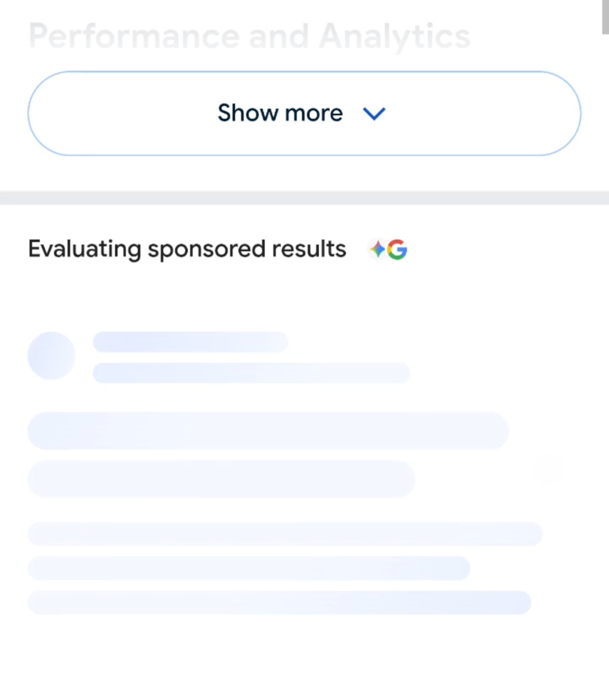 Google testuje wczytywanie wyników sponsorowanych z udziałem Gemini