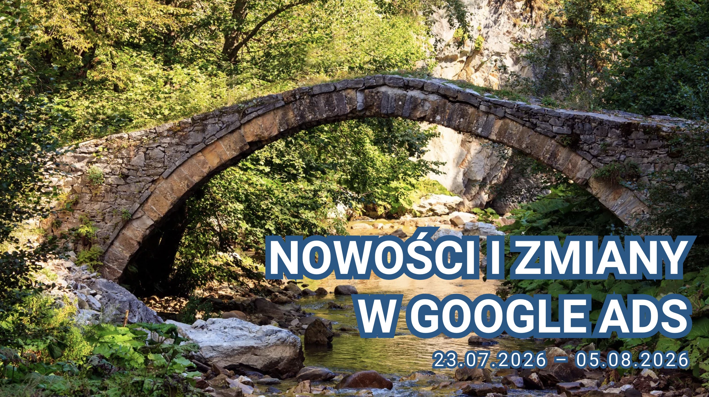 Nowości i zmiany w Google Ads (23.07.2026 – 05.08.2026)