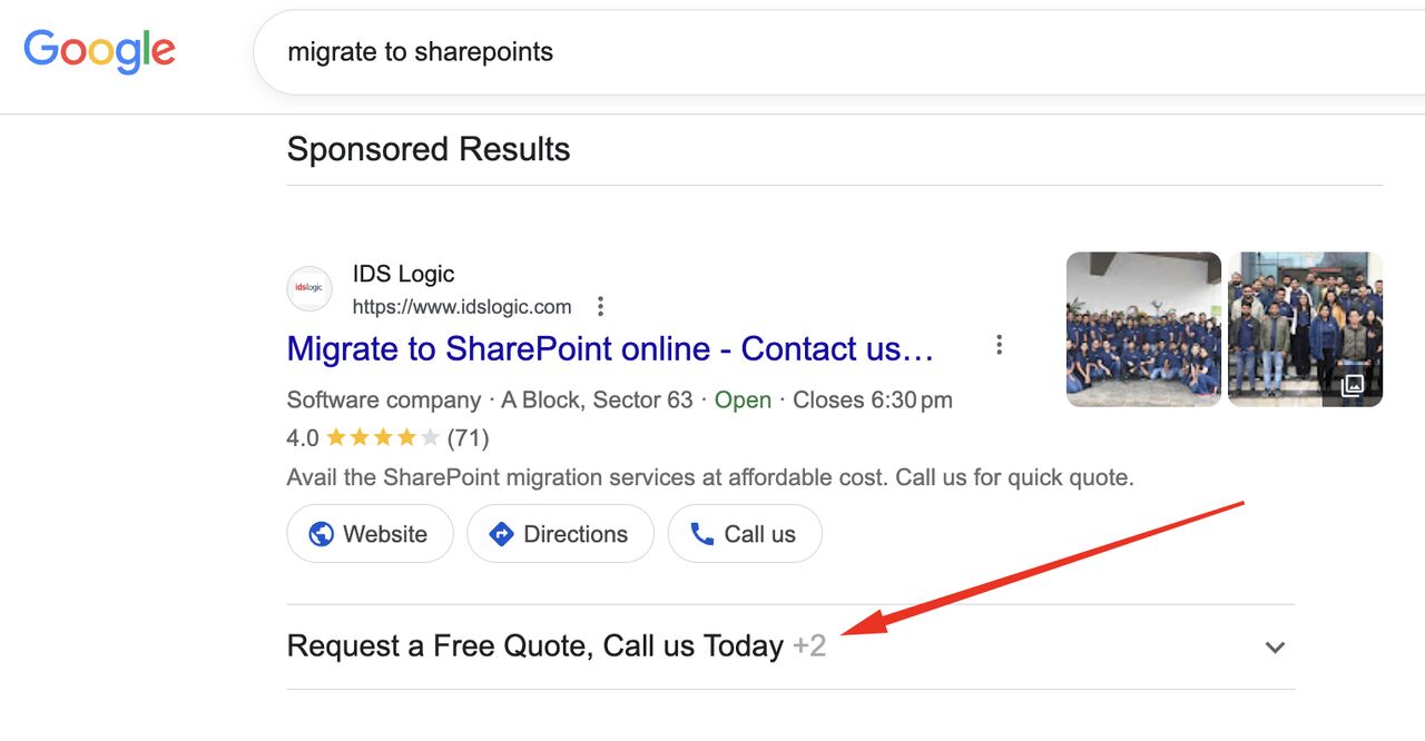 Google Ads ukrywa dodatkowe komponenty reklam pod oznaczeniem „+2”