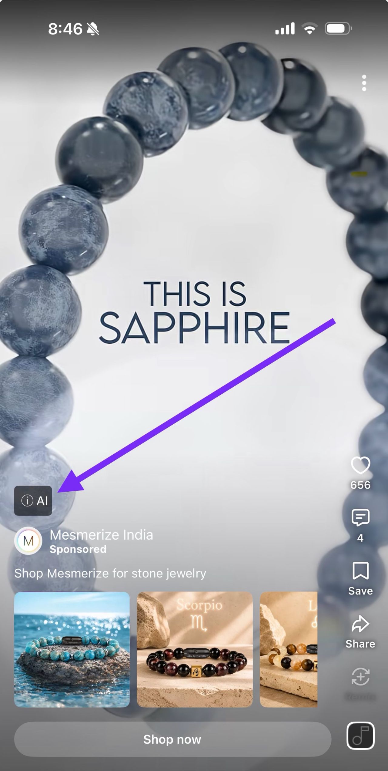 Oznaczenia AI pojawiają się przy reklamach